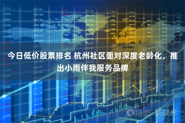 今日低价股票排名 杭州社区面对深度老龄化，推出小雨伴我服务品牌